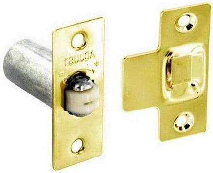 Verstelbare Rolvanger - Deurvanger Deursluiting - Deuren Dicht Houden - Messing Plated - 1 Stuks - Messing