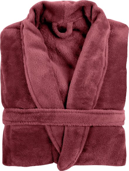 TISECO HOME STUDIO - Kamerjas - MICROFLANNEL COSY - L/XL - 100% polyester - Granaatappel