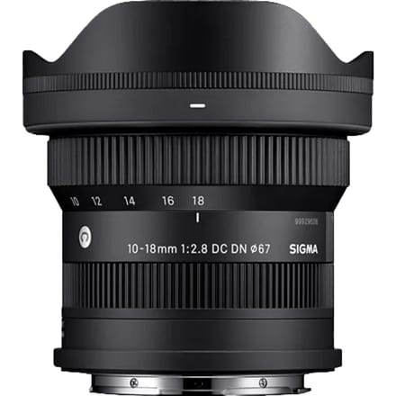 Sigma 10-18mm F2.8 DC DN - Contemporary Sony E-mount - Camera lens