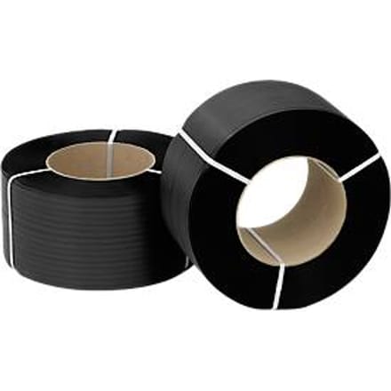 Polypropyleen omsnoeringsband, 12,0 mm breed, 0,55 mm x 6.000 m (2 rollen)