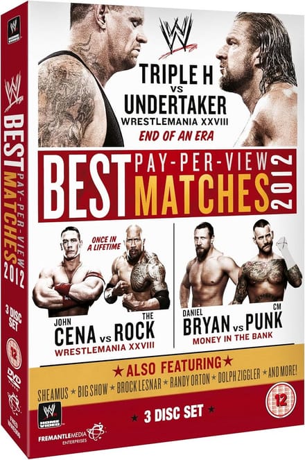 Beste WWE Pay-Per-View Worstelingen van het Jaar 2012 DVD/Blu-ray