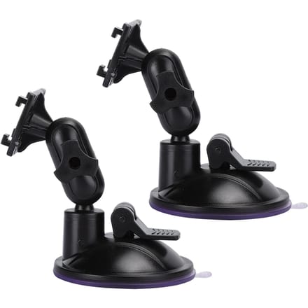 HD H3041 65mm 2 Stuks Auto GPS Navigator Rijrecorder Zuignap Beugel(Vierbeks )