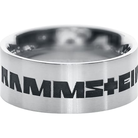 Rammstein Ring - zilverkleurig