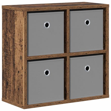vidaXL - Dressoir - Oudhout - 49,5 - x - 22 - x - 47 - cm