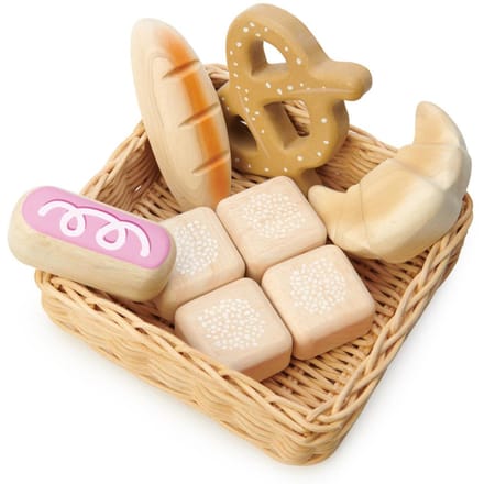 Tender Leaf Toys mandje met brood 3jr+