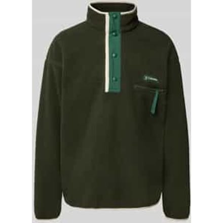 Sweatshirt met opstaande kraag