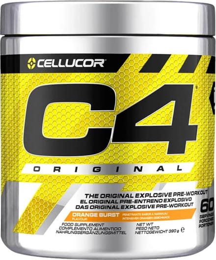 Cellucor C4 Original Pre Workout - Orange - 60 shakes (400 gram)