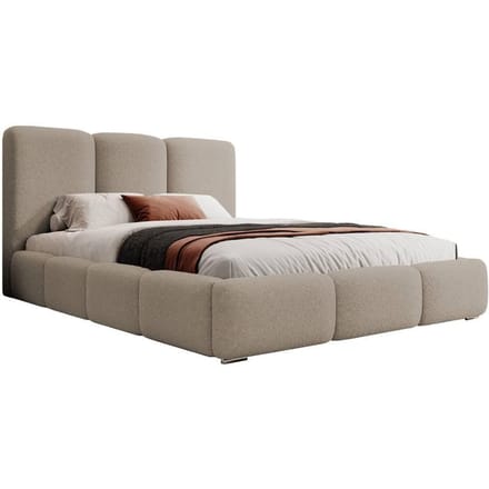 Bedframe Briar bouclé met opbergruimte 140x200 | NADUVI Collection