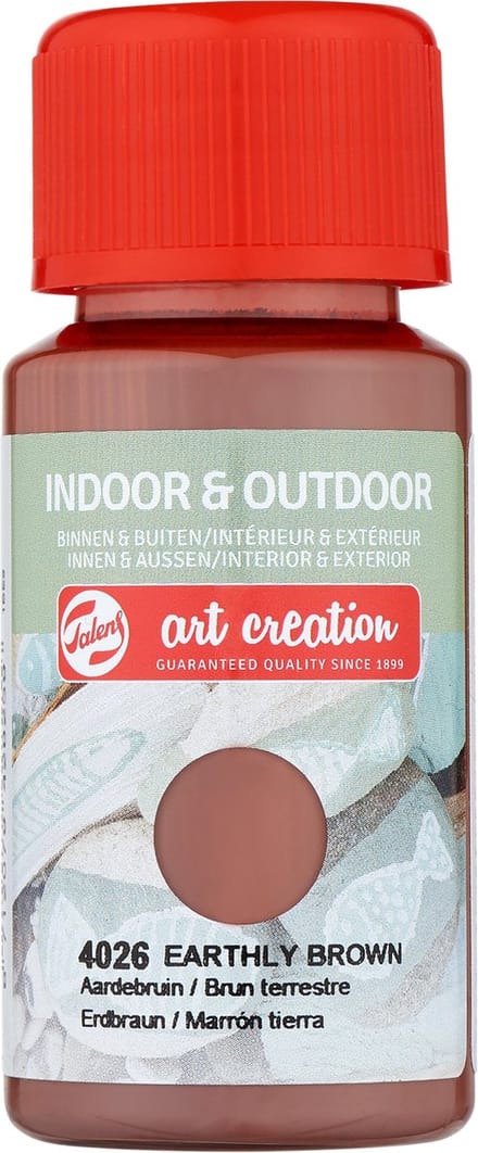 Binnen & Buiten Fles 50 ml Aardebruin 4026