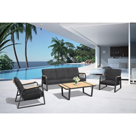 Intergard Aluminium loungeset Robinson 5 personen