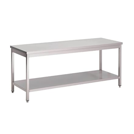 Werktafel - RVS - Onderblad - 120 X 70cm GN124 - Horeca & Professioneel