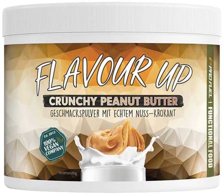 ProFuel crunchy pindakaas smaakpoeder 250 g (62 porties)