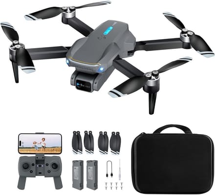 Thuys – Drones Met Camera Voor Volwassenen – 27cm x 29cm x 6cm – Zwart