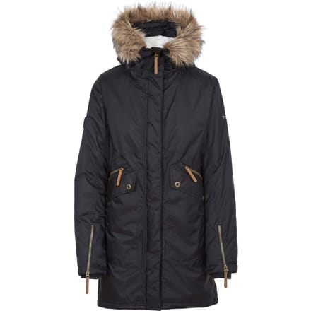 Trespass Dames Eternally Waterproof Parka (Zwart)