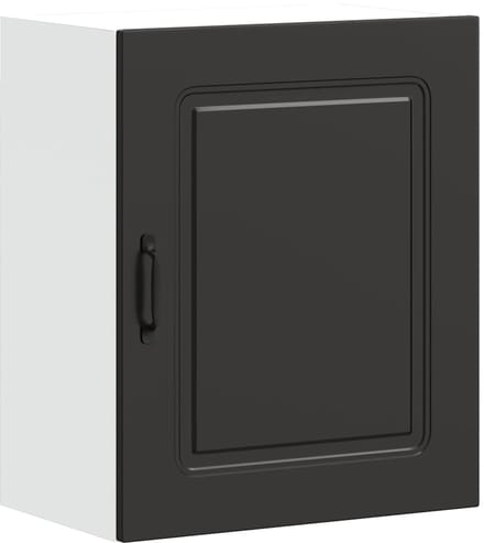 vidaXL - Keuken - Wandkast - "Kalmar" - Zwart - Geengineerd - Hout