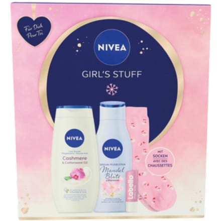 Nivea 'Girl Stuff' Verzorgingsset - 4 stuks