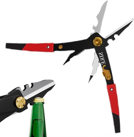 Kabelstripper Tang - Draadstripper Kniptang - Elektra Werk - Multifunctioneel Ontwerp - 23 cm - Zwart
