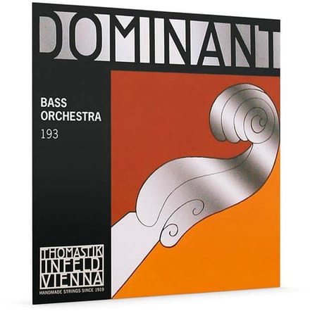 Thomastik Infeld TH-193 double bass string E-4 3/4 (string length 104cm), synthetic core, chrome
