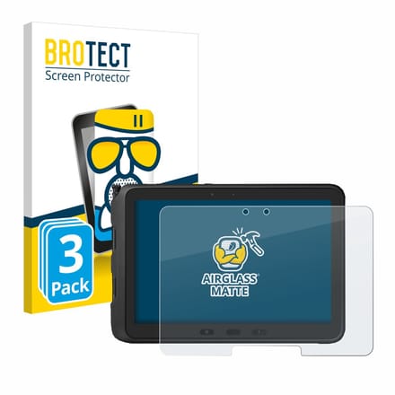 BROTECT - Screenprotector voor Samsung Galaxy Tab Active Pro - Folie Beschermfolie Beschermglas matte 3 Stuks