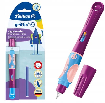 Pelikan vulpen griffix® Sweet Berry rechtshandig