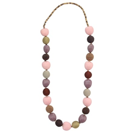 Behave – Handgemaakte damesketting – Boho look – Gehaakte kralen