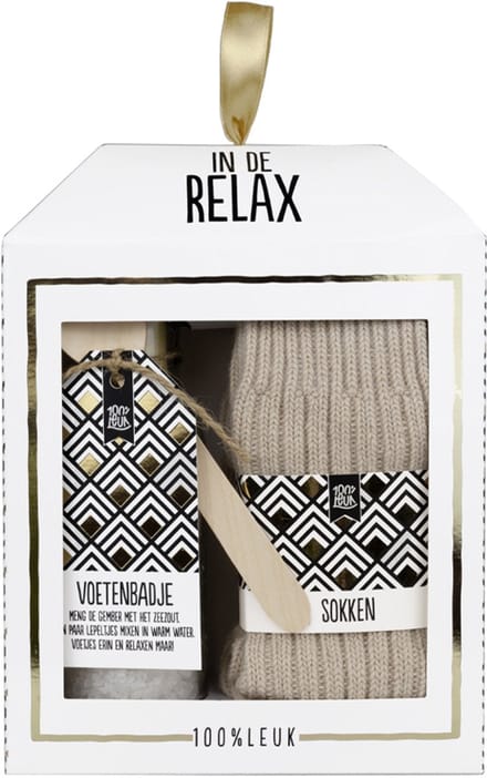 100%LEUK - Cadeauset - In de relax