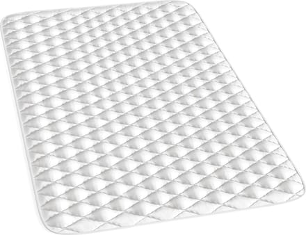 Vitalispa Matrasbeschermer – 140 x 200 cm Wasbaar tot 60°C, geschikt voor de droger Wit