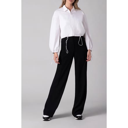 Anne Fontaine Via White Taglia: 44 | Bomber Outlet | Donna | Bianco