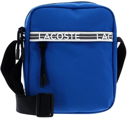 LACOSTE Cameratas Schoudertas Vertical Camera Bag Royaume Noir Blanc Blauw