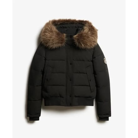 Superdry - Everest Hooded Bomber Jas - Dames - Gewatteerde jassen