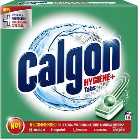 Hygiëne+ Tabs wasmachineontkalker in tabletten 15 st.