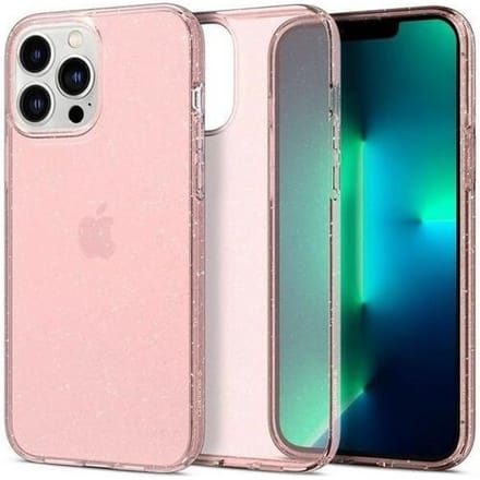 Spigen Liquid Crystal iPhone 13 Pro Hoesje Glitter Roze