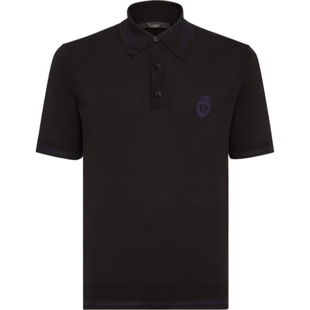 Pullover Polo-Nek Crest
