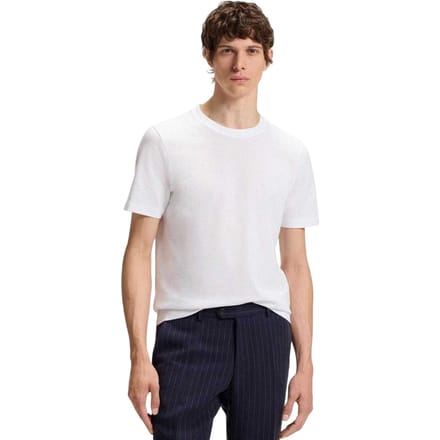 Boss Heren Bubble Normaal T-Shirt (Wit)