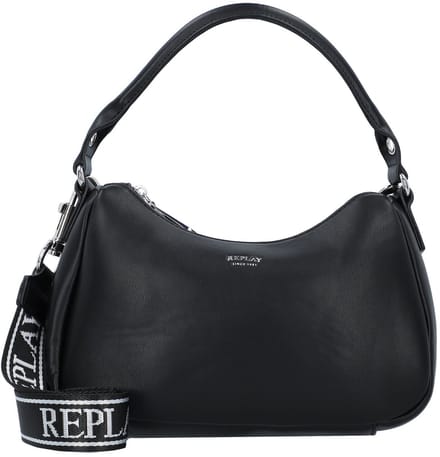 REPLAY Schoudertas Handtas Shoulder Bag Black Zwart
