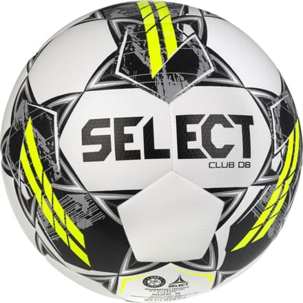 Select Hybrid Club Db (Size 3) Trainingsbal - Wit / Zwart / Fluogeel | Maat: 3