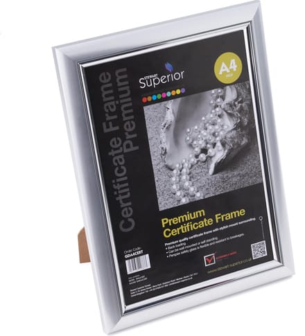Seco fotolijst - A4 - 21 x 29.7cm - zilver - 30mm frame