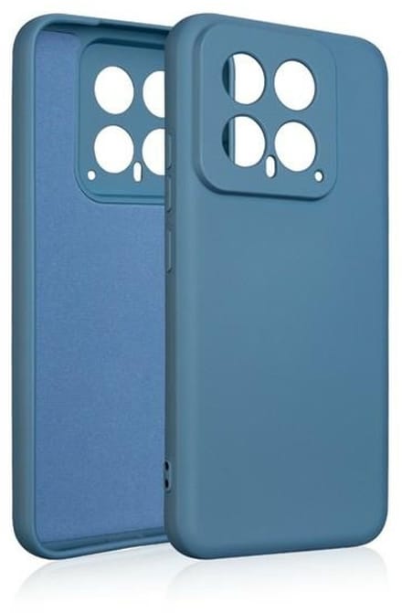 Beline Serie - Silicone Hoesje - Niebieski - Xiaomi 14 - Perfecte Pasvorm