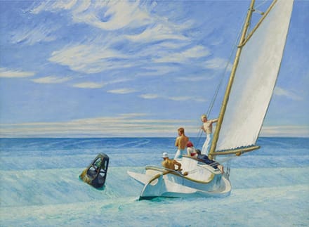 Kunstdruk Edward Hopper Ground Swell 1939 70x50cm
