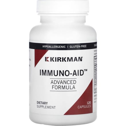 Kirkman Labs, Formule Avancée Immuno-Aid, 120 Capsules