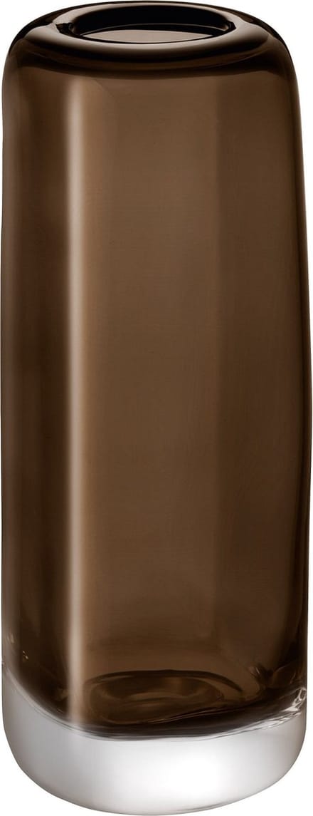 L.S.A. - Melt Vaas 34 cm - Glas - Bruin -