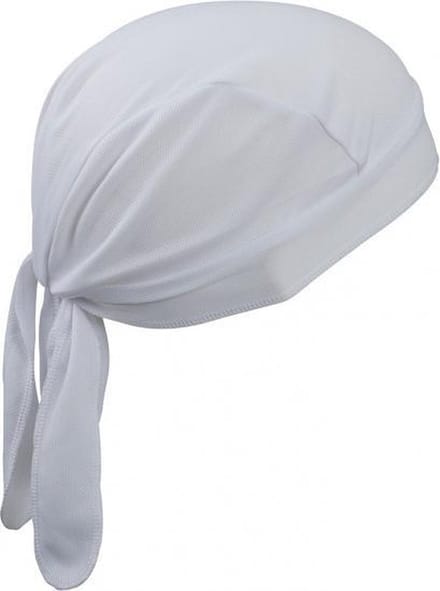 Myrtle Beach Koksmuts Bandana - Witte polyester voor koks - Werkkleding