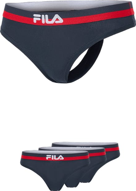 Fila Urban String Gekleurde Waistband - Maat L - 3 Pack - Navy