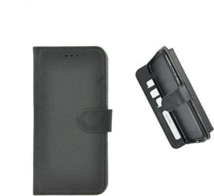 Pearlycase® zwart hoes wallet book case Geschikt voor Samsung Galaxy A9 2018