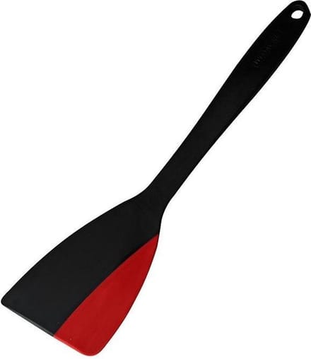 Westmark Spatel/schraper met siliconen rand, lengte: 31 cm, kunststof/siliconen, Flexi, zwart/rood, 15702270