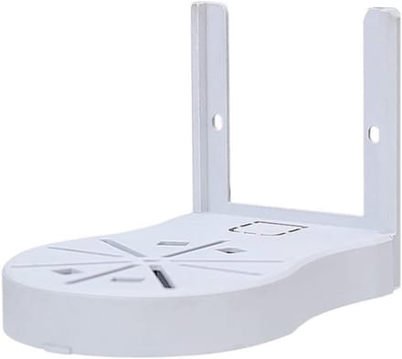 Camera Muurbeugel - Beveiligingshouder - Toezicht Buiten - Duurzaam Metaal - 155 x 110 mm - Wit