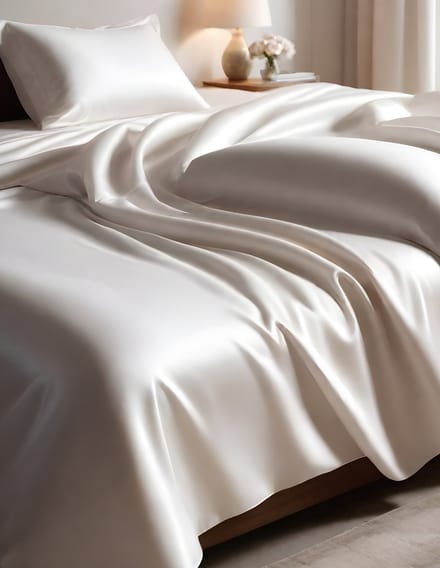 Zijden Laken inSilk Wit 160 x 200 cm - 100% Puur Zijde