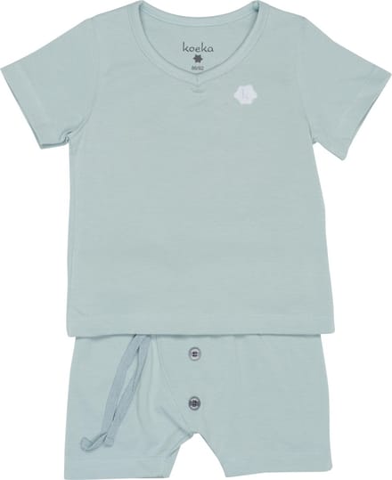 Koeka Pyjama Cloud Shorts (boys) - Soft Sapphire - 110/116