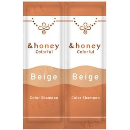 ViCREA - &honey Colorful Color Shampoo Beige Trial Set 10ml x 2