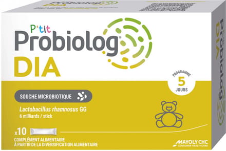 Mayoly Spindler Probiolog P'tit Probiolog DIA 10 Sticks